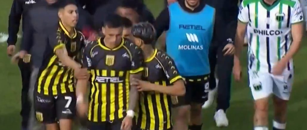 Incidentes en Nueva Chicago - Almirante Brown y dos detenidos