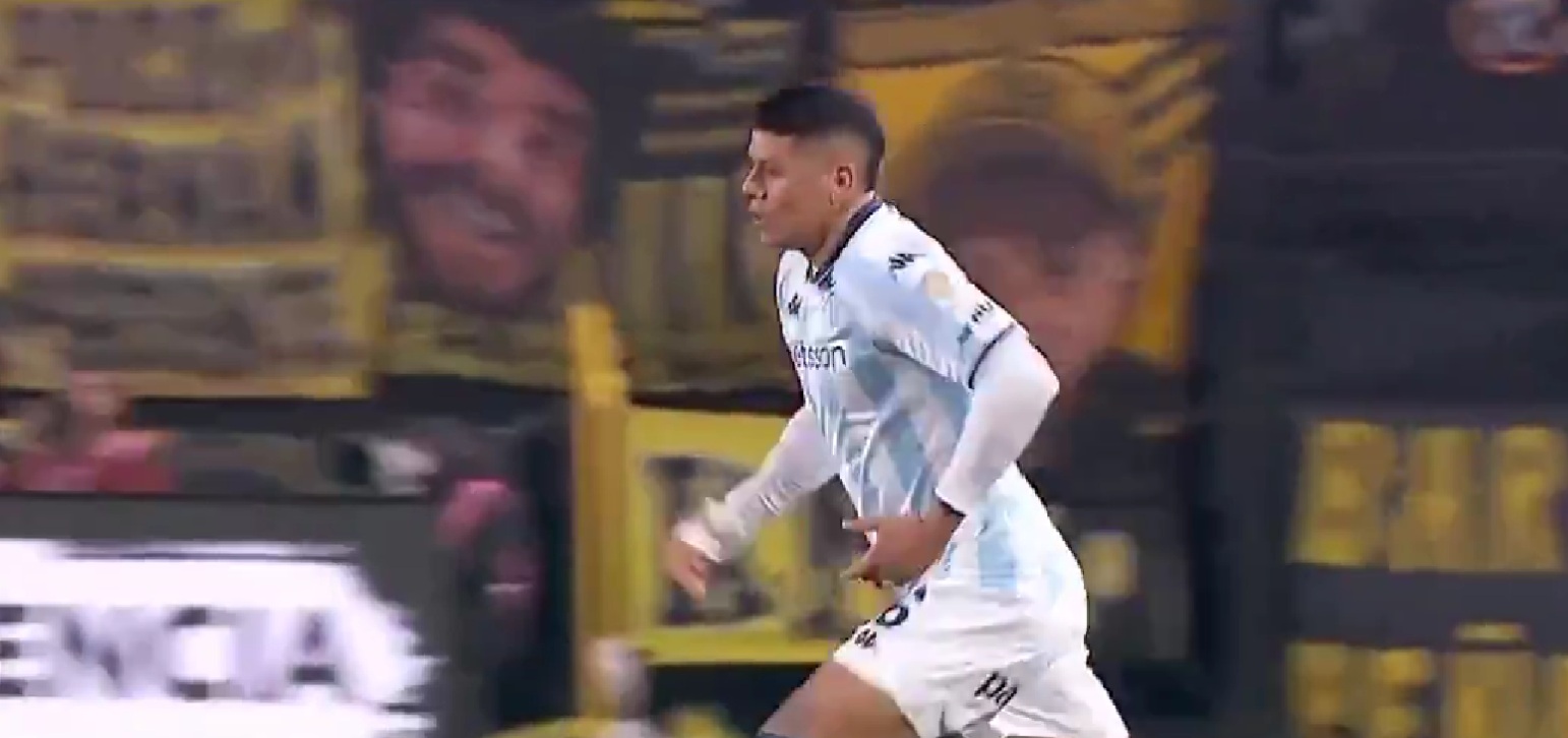 Marcos Rojo realizó su debut oficial con Racing Club