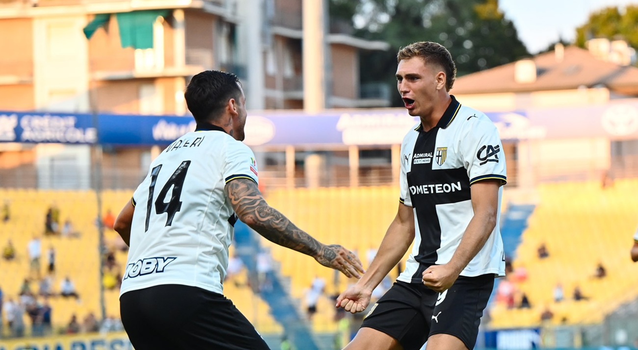 Parma ganó en Coppa Italia con doblete de Mateo Pellegrino