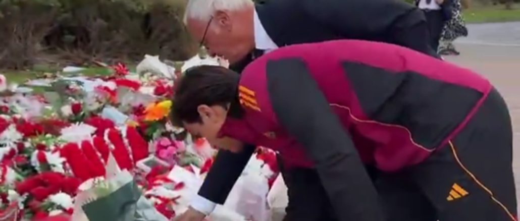 Emotivo homenaje de Paulo Dybala y Claudio Ranieri a Diogo Jota