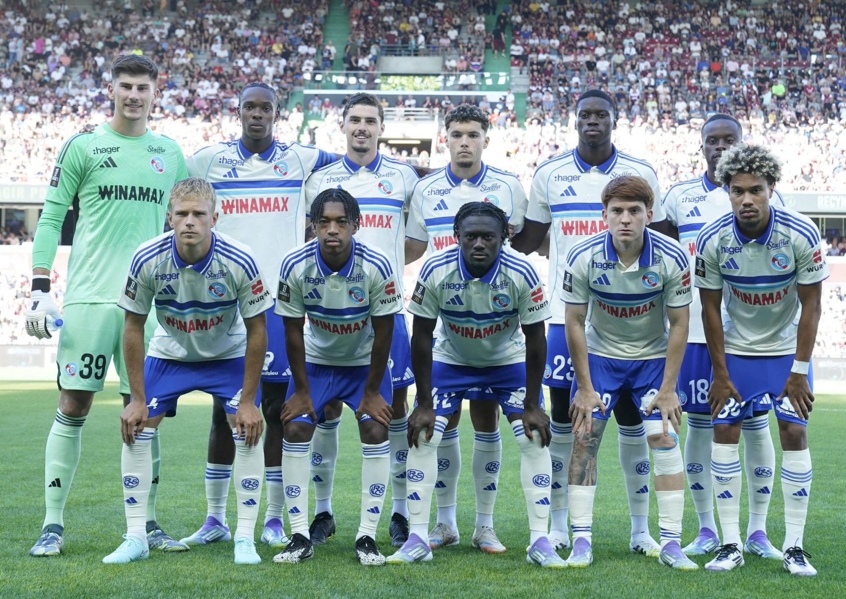 Racing de Estrasburgo es el primer equipo de las Ligas Top 5 europeas en formar con todos jugadores del nuevo milenio.