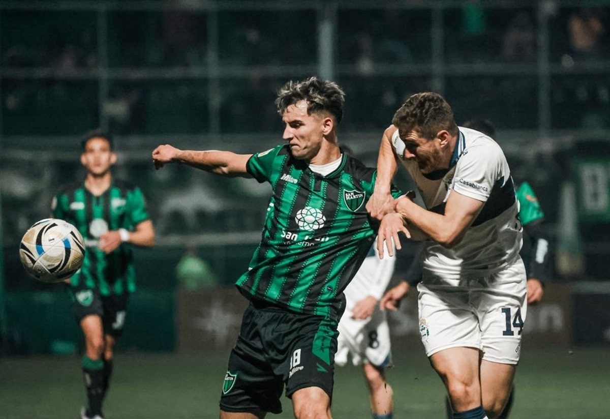 San Martín de San Juan le ganó a Gimnasia un partido clave por la permanencia