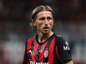 Luka Modric jugó su primer partido en Serie A