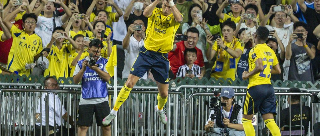 Cristiano Ronaldo marcó su gol 100 con Al-Nassr