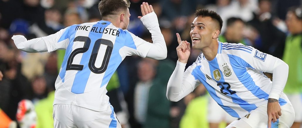Alexis Mac Allister y Lautaro Martínez Los dos argentinos nominados para el Balón de Oro
