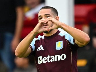 Emiliano Buendía marcó un lindo gol ante Roma en un amistoso de pretemporada
