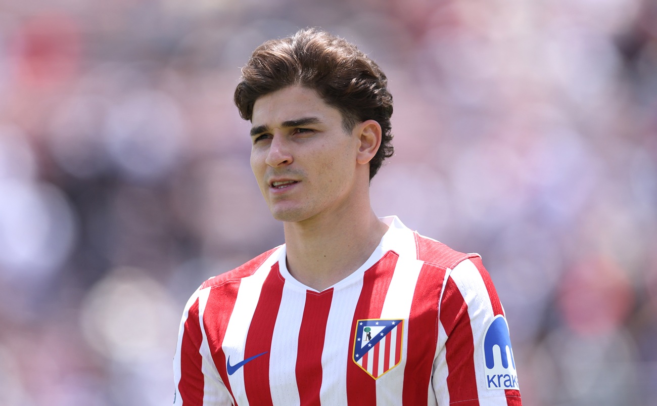 Julián Álvarez se estrenó en la temporada con su gol 30 para Atlético Madrid