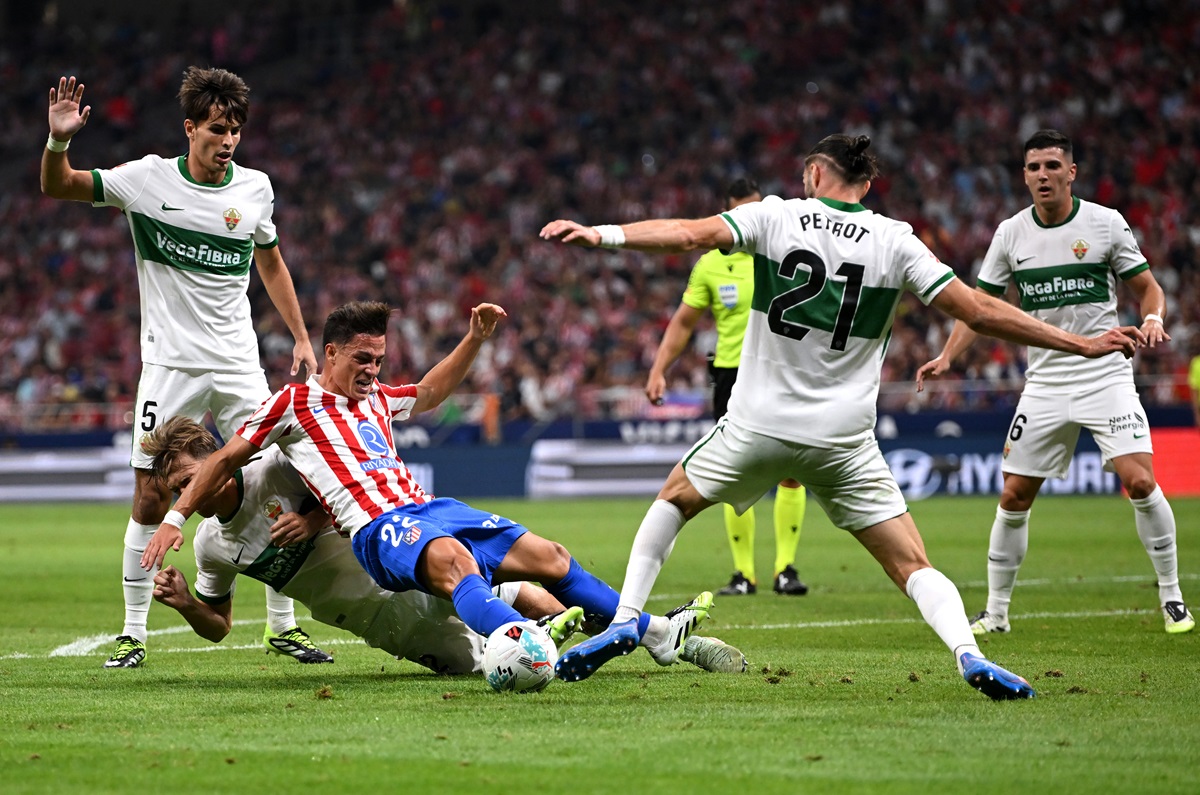 Atlético Madrid no despierta en La Liga: Empate 1 a 1 con Elche