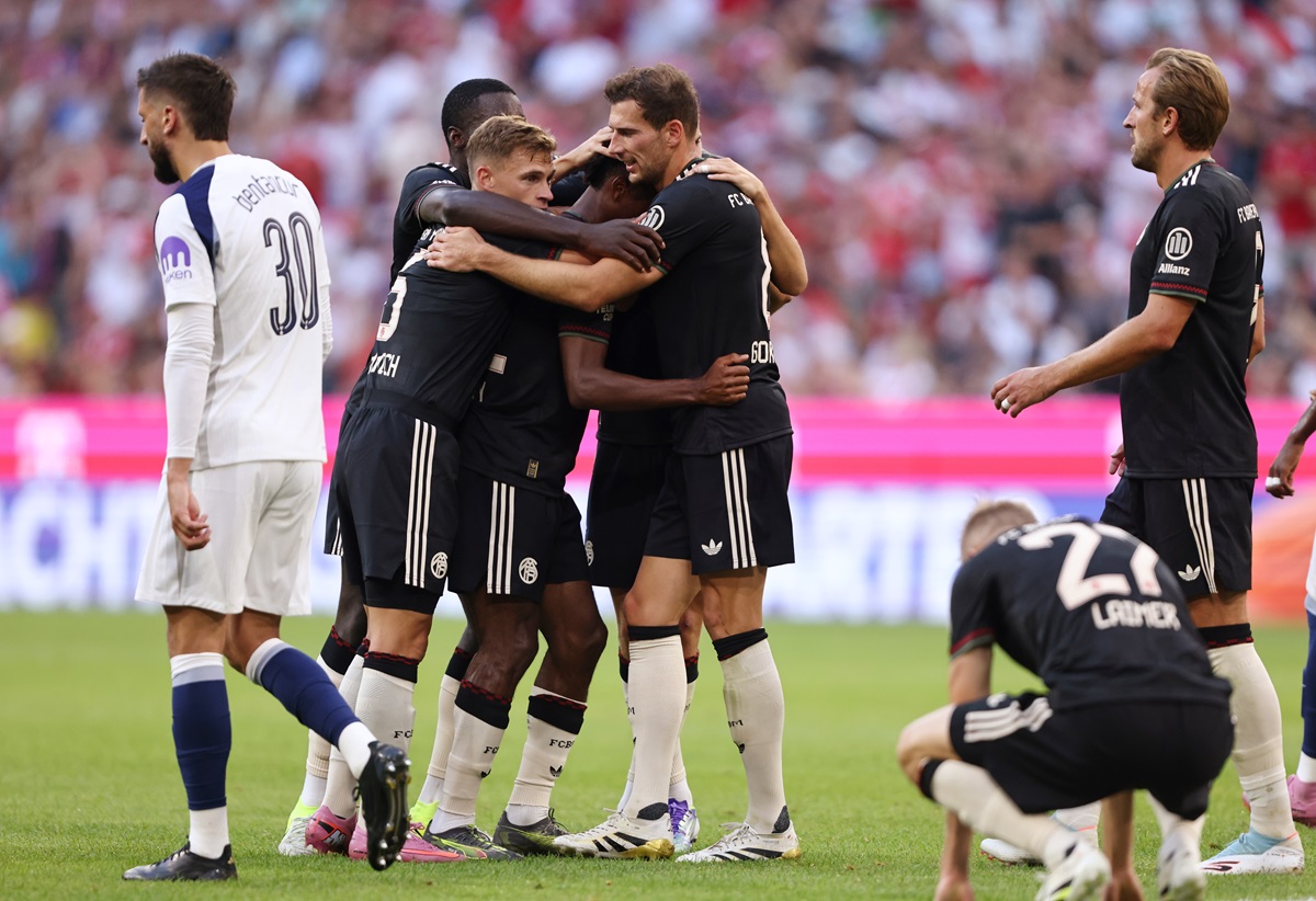 Bayern Múnich aplastó 4 a 0 al Tottenham en un amistoso de pretemporada