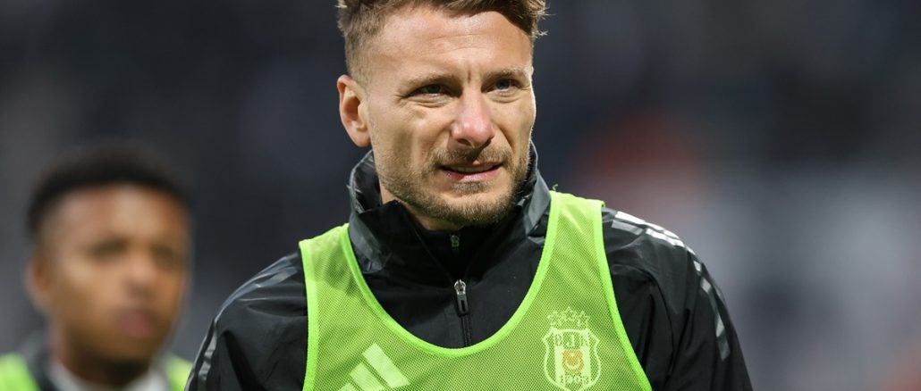 Jugó 30 minutos y Ciro Immobile se lesionó solo por Serie A