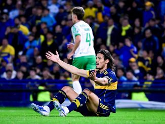 Edinson Cavani tomó revancha y marcó para Boca ante Banfield