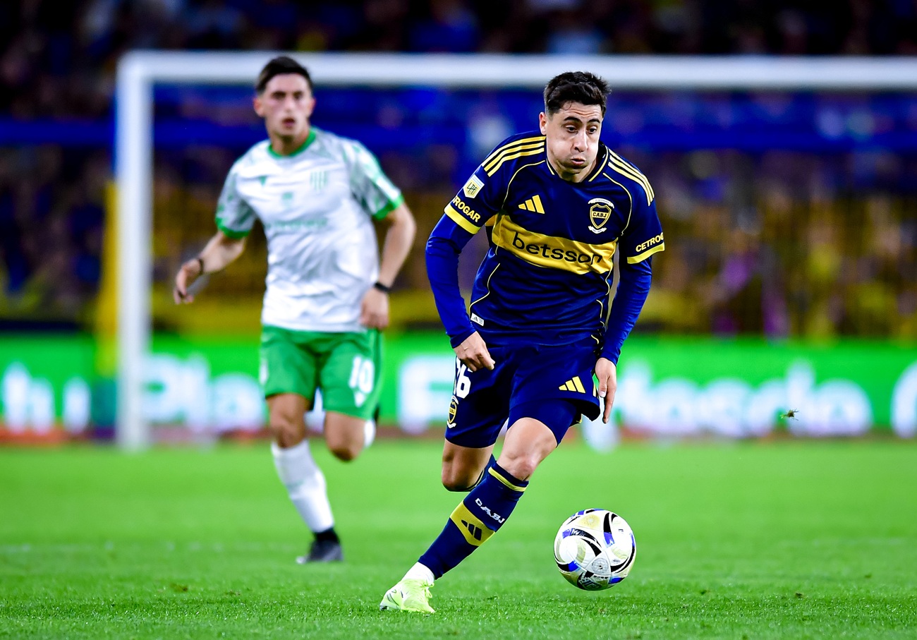 Miguel Merentiel cortó la sequía adelantando a Boca