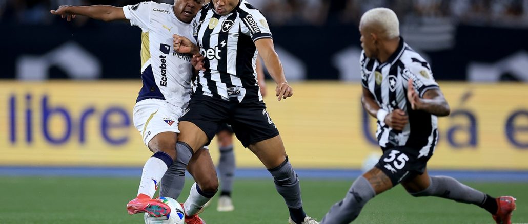 Botafogo le ganó 1 a 0 a Liga de Quito Botafogo sacó ventaja a los 14 segundos y le ganó a Liga de Quito