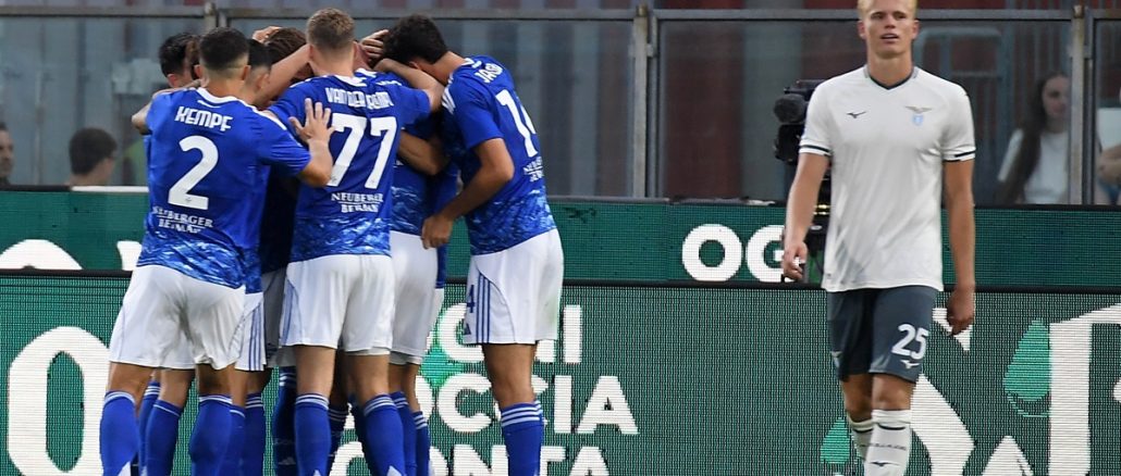 Gol de Douvikas y hermosura de Nico Paz: Así, Como debuta e ilusiona con un 2 a 0 ante Lazio