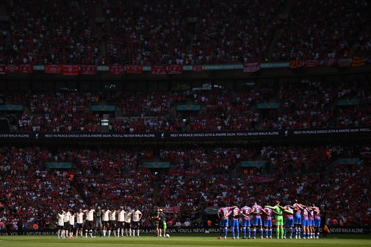 Liverpool y Wembley recordaron a Diogo Jota