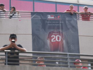 Liverpool y Wembley recordaron a Diogo Jota