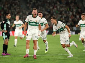 Elche regresó a La Liga con empate agónico ante Real Betis