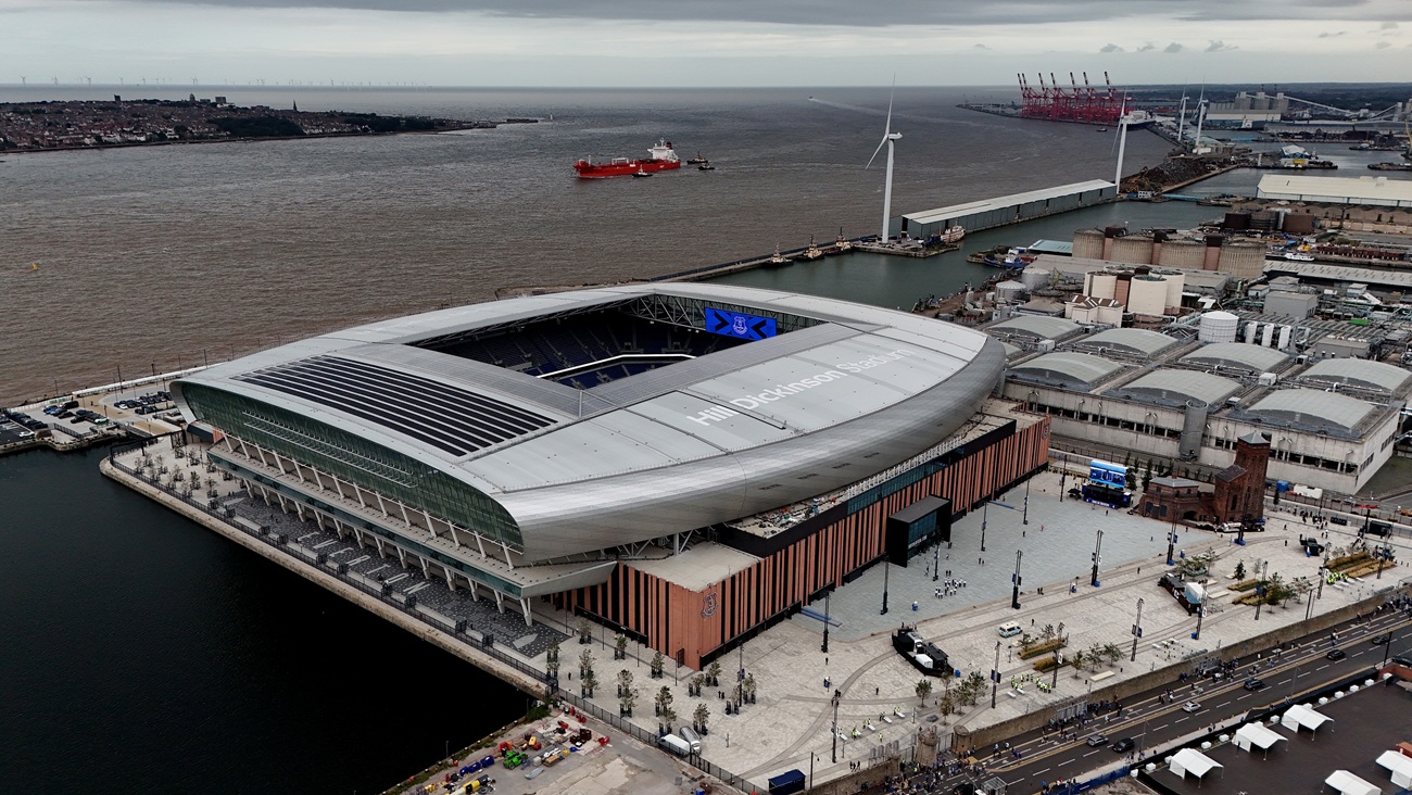 Everton inauguró Hill Dickinson, su nuevo estadio