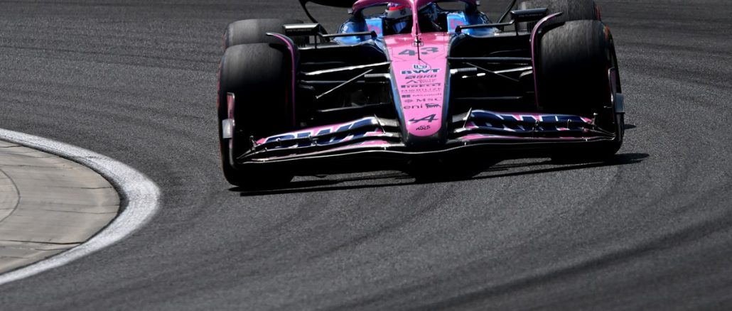 Colapinto tuvo un accidente durante unas pruebas con Alpine en Hungría