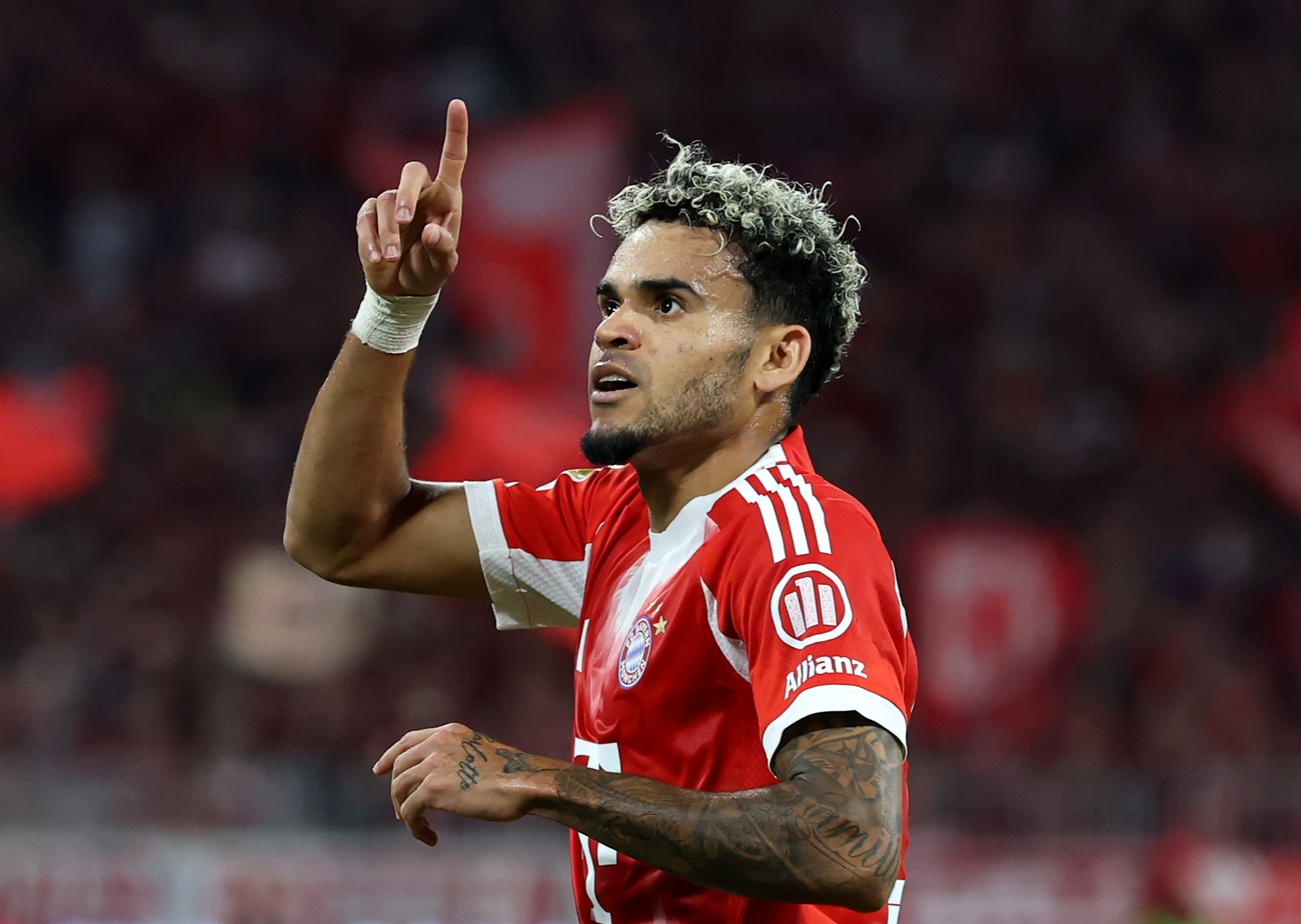 Luis Díaz debutó con gol en Bundesliga marcando nuevamente para Bayern Múnich