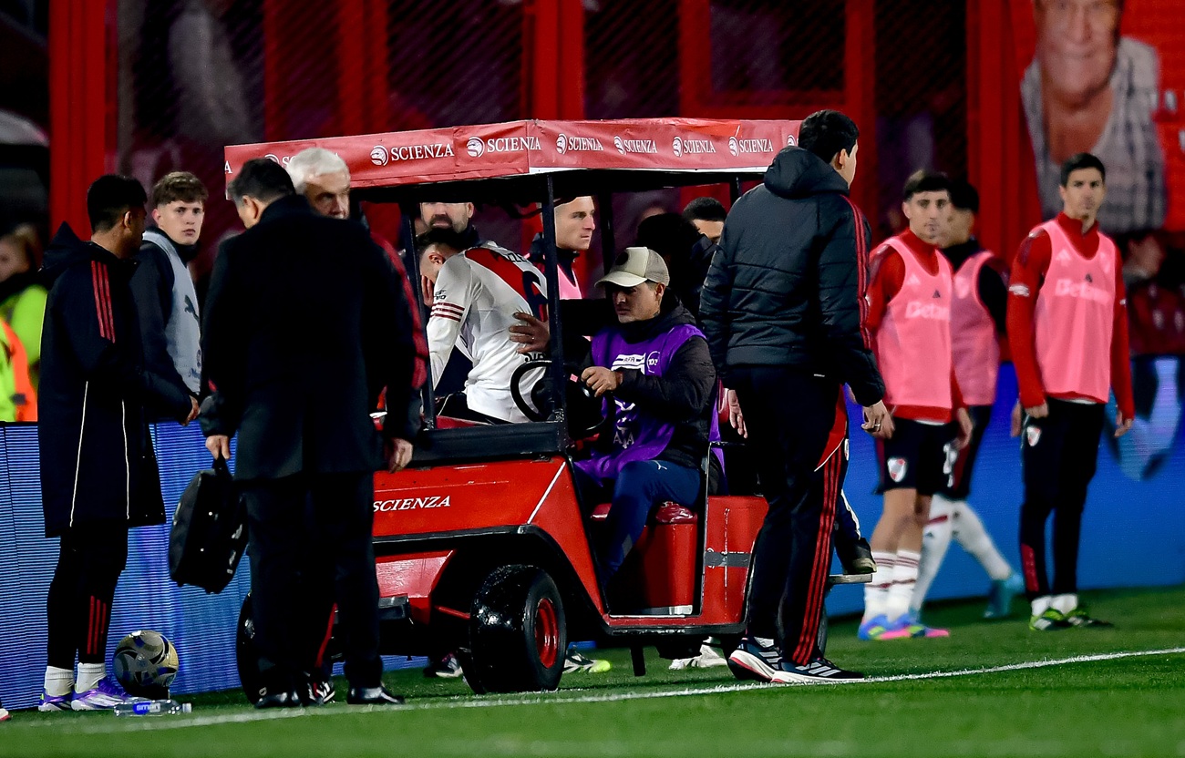 Germán Pezzella se rompió los ligamentos cruzados