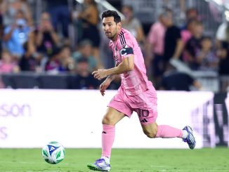 Lionel Messi ingresó desde el banco para Inter Miami