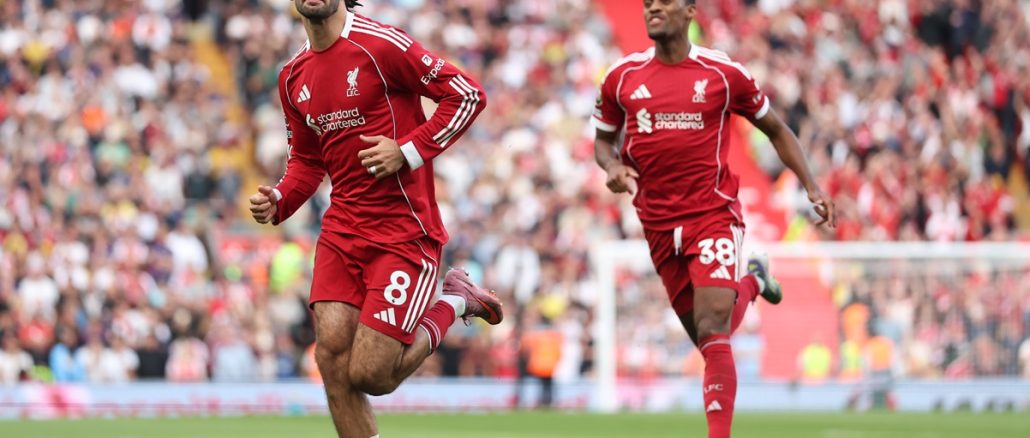 Con un golazo de Szoboszlai, Liverpool apagó un invicto de Arsenal y lidera con puntaje ideal