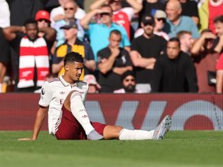 William Saliba salió lesionado en Liverpool - Arsenal y se pierde la convocatoria de Francia