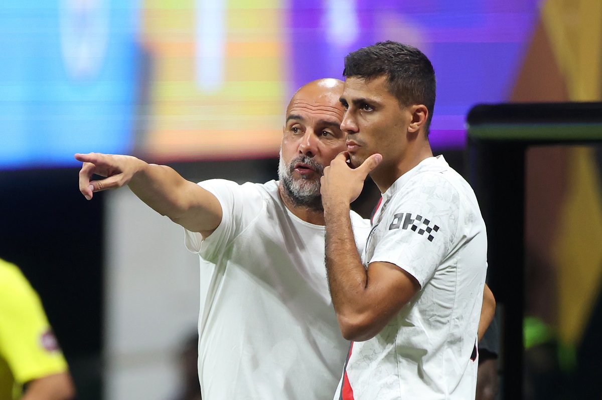 Pep Guardiola reveló cuándo volvería Rodri al Manchester City tras otra lesión