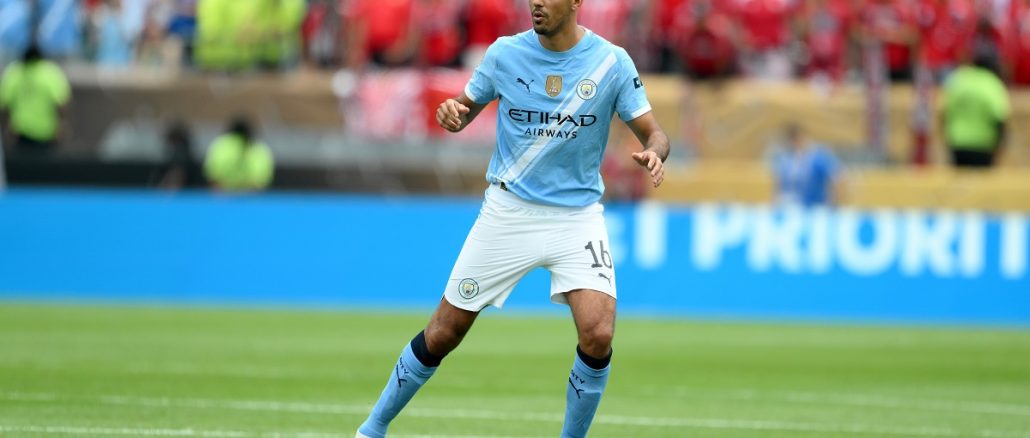 Rodri volvió a ser titular en el Manchester City tras casi un año.