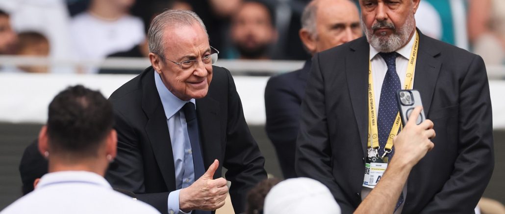 Florentino Pérez Real Madrid rechaza al partido entre Barcelona y Villarreal en Miami