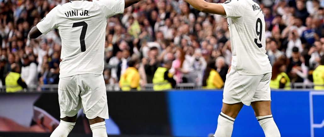 Mbappé y Vinicius Mbappé y Vinicius sufrieron cantos racistas en el partido del Real Madrid ante el Oviedo