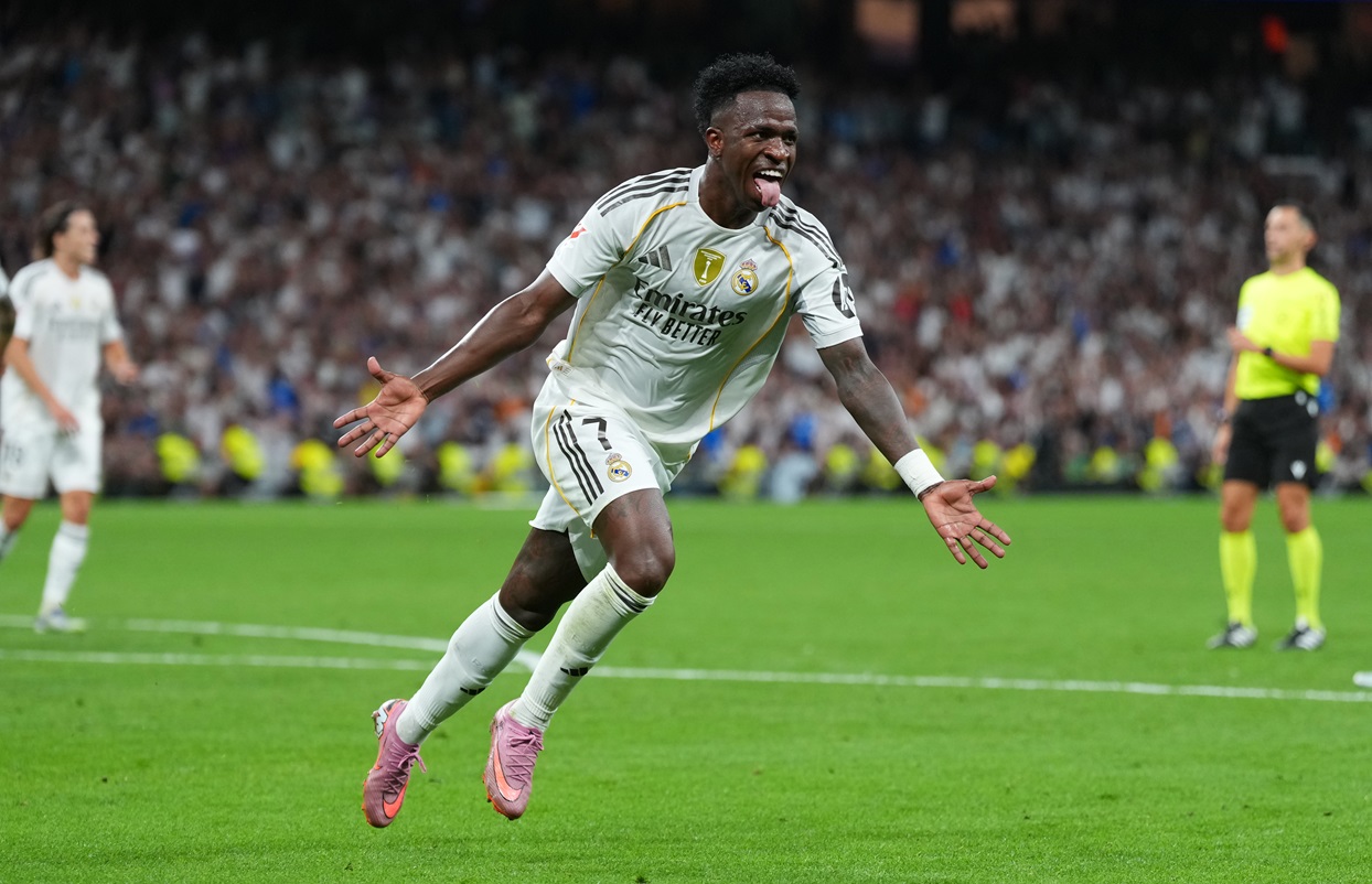 Vinicius marcó para Real Madrid y superó la marca de Gareth Bale