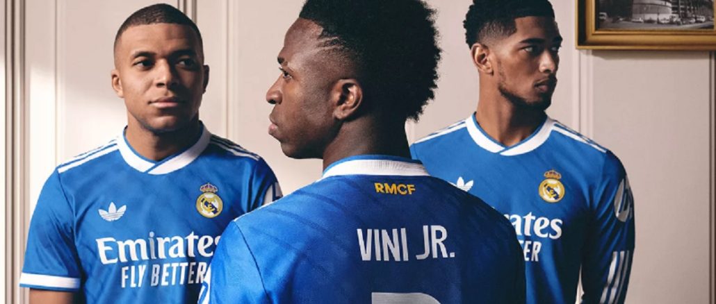 Real Madrid presentó su tercera camiseta