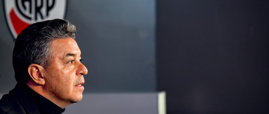 Marcelo Gallardo Marcelo Gallardo dialogó con la prensa tras el triunfo contra San Martín de Tucumán