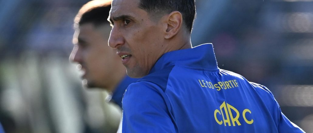 Ángel Di María se emocionó en el recibimiento de Rosario Central