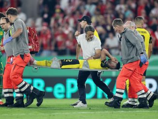 Yan Couto lesionado en Borussia Dortmund tras brutal infracción