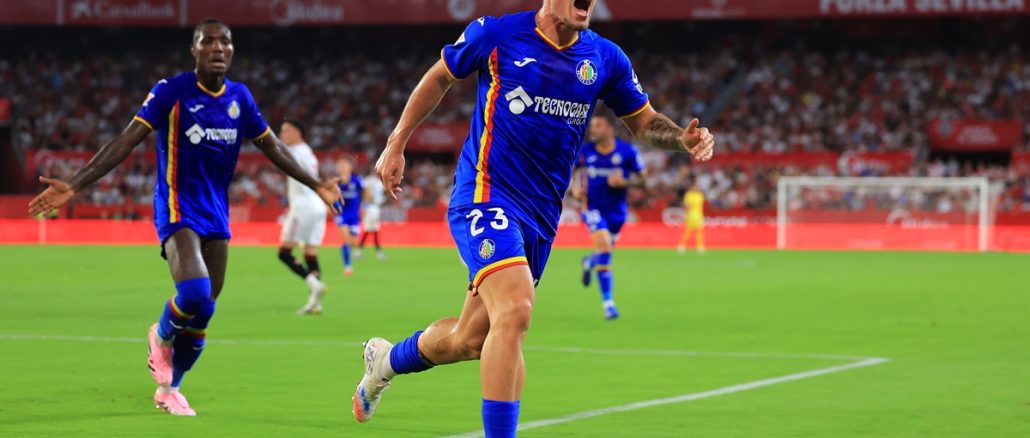 Doblete de Liso en Sevilla 1 Getafe 2 Getafe hundió más a Sevilla y sigue en la cima de La Liga