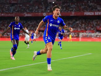 Getafe hundió más a Sevilla y sigue en la cima de La Liga