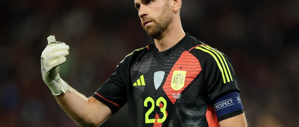 Unai Simón Unai Simón habló sobre los partidos de La Liga en Miami