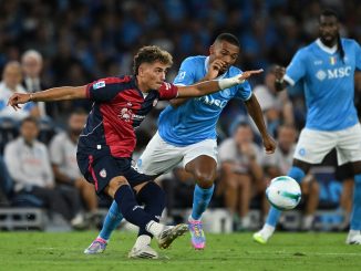 Napoli venció al Cagliari en la agonía