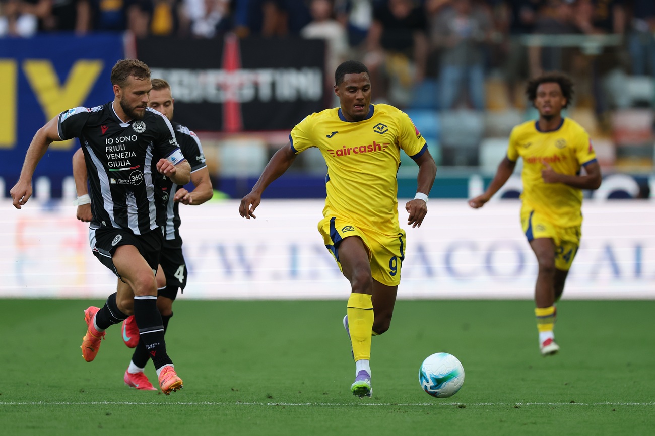 Udinese y Hellas Verona debutaron con empate en la Serie A