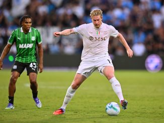 Kevin de Bruyne debutó con gol en Napoli