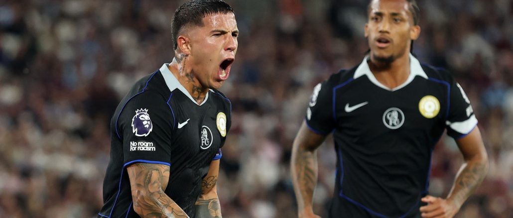 Enzo Fernández marcó en la remontada de Chelsea