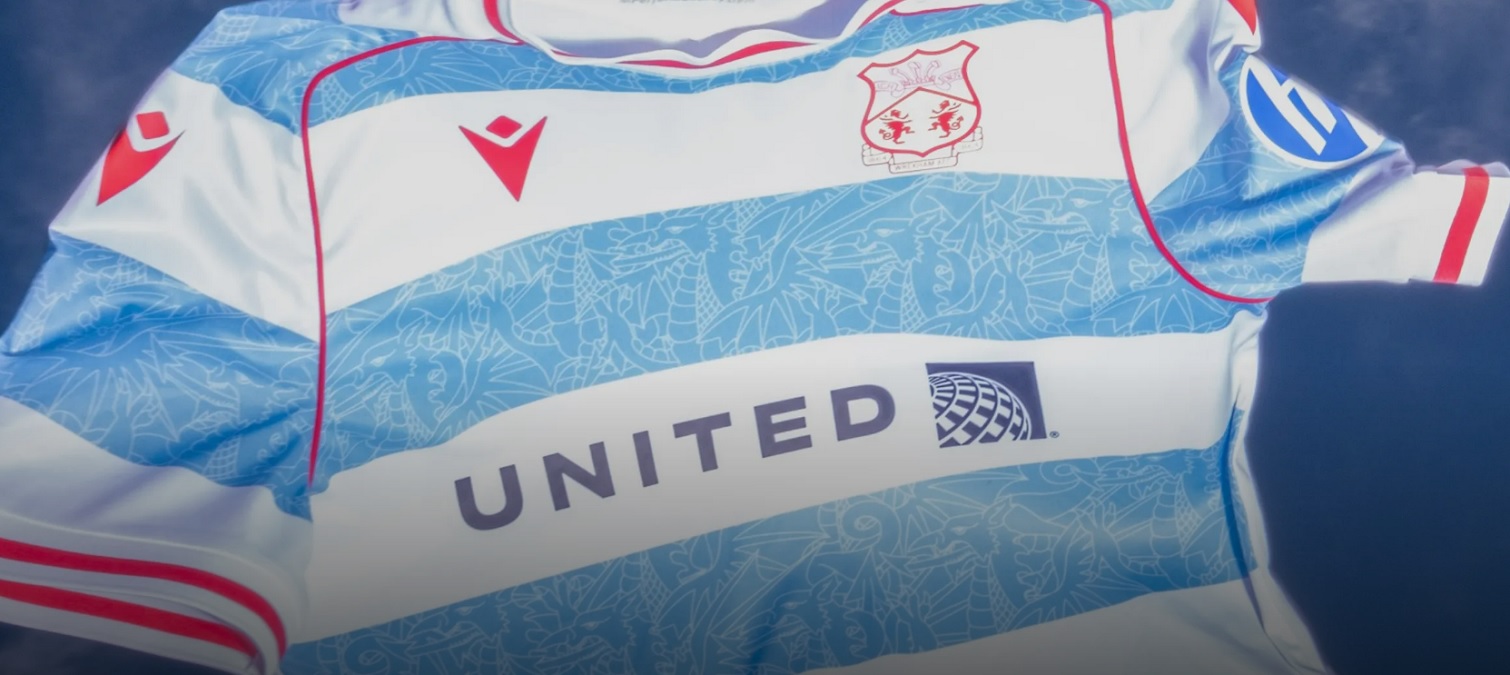 El Wrexham de Ryan Reynolds diseñó una camiseta en honor a la Patagonia Argentina