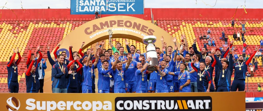 Universidad de Chile se quedó con la Supercopa tras golear a Colo Colo Universidad de Chile se quedó con la Supercopa tras golear a Colo Colo