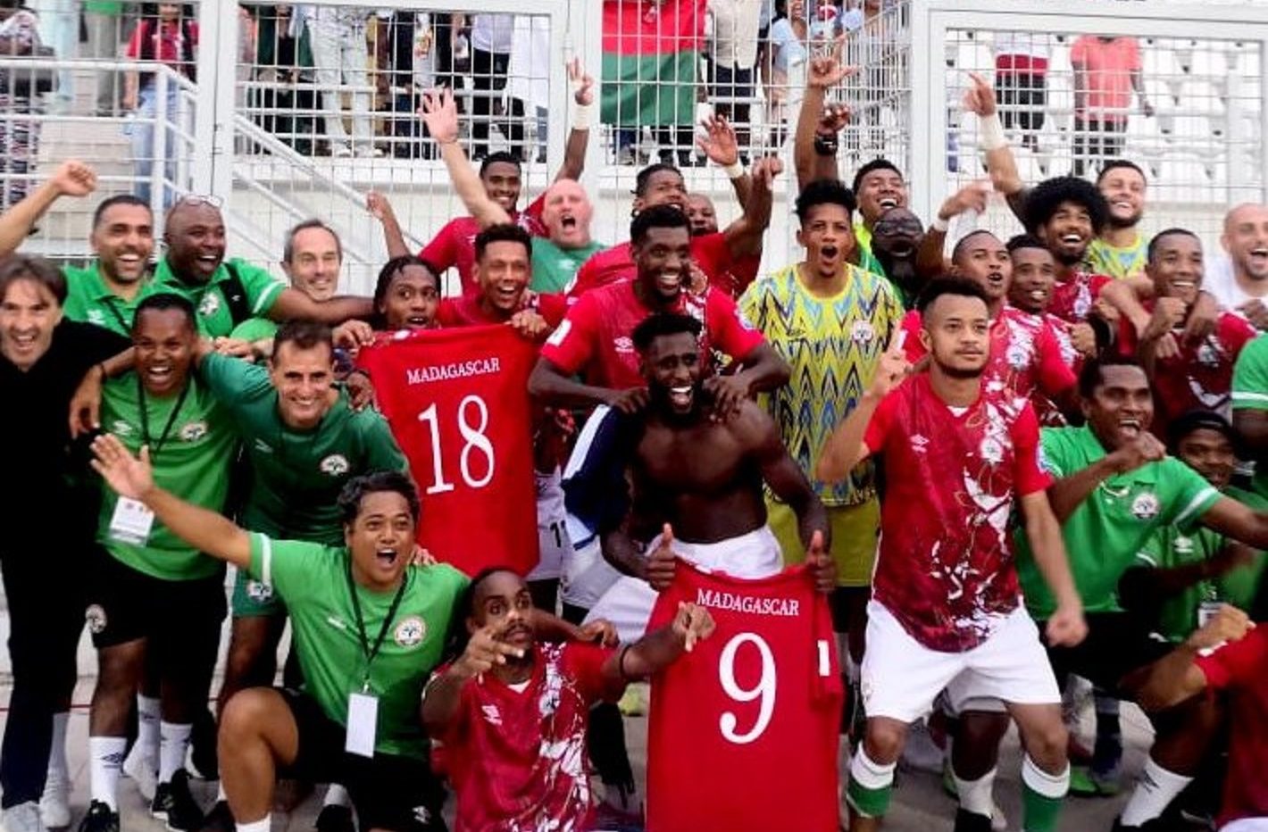 Madagascar venció a Chad y sigue prendido en el Grupo I