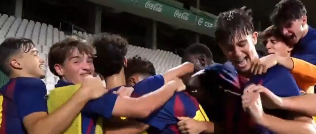 Barcelona le ganó a Racing y es campeón del Mundial de Clubes Juvenil