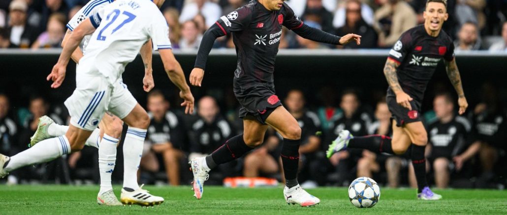 Con un final infartante, Bayer Leverkusen se llevó un empate agónico en Copenhague en Champions