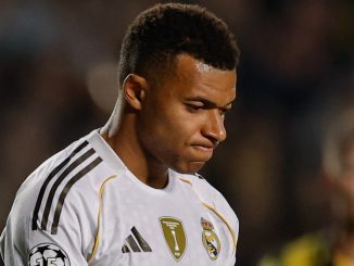 Mbappé marcó un doblete y es el séptimo máximo goleador de Champions League